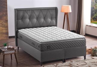 Mr.Sleep Enda 150x200 Yatak Baza Başlık Set