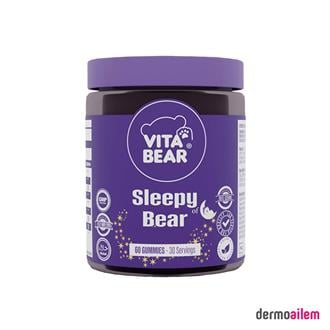 Vita Bear Sleepy Bear Uyku Düzenleyici Vitamin 60 Adet