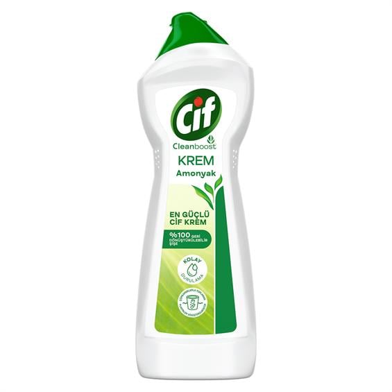 Cif Krem Yüzey Temizleyici 750  ml Amonyak