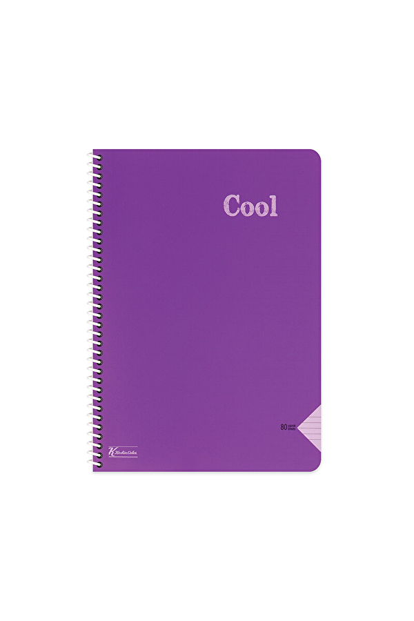 Keskin Color A4 40 Yp.Çizgili PP Kp.Spiralli Cool Defter