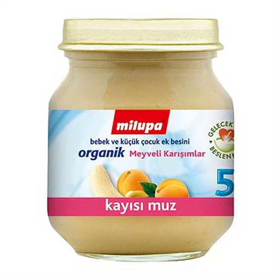 Milupa Kayısı Muz Bebek Püresi 125 gr
