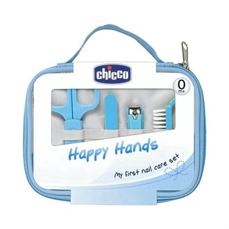 Chicco Happy Hands Tırnak Bakım Seti Mavi