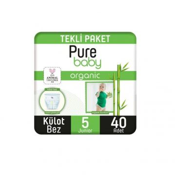 PURE BABY KÜLOT 11-20 KG 40 ADET