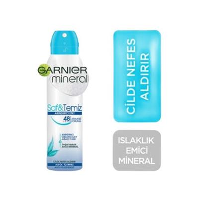 GARNIER MINERAL DEO 150ml PURE ACTIVE
