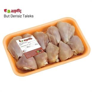 Aspiliç Tabaklı Tavuk But Derisiz Taleks (Kg)