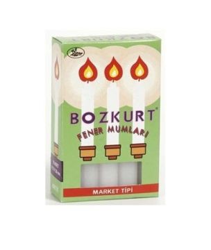 X.BOZKURT FENER MUMLARI (BAKKAL MUM)10LU
