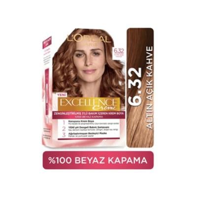 EXCELLENCE SAÇ BOYASI 6.32 SOL.LIGHT BROWN