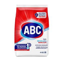 Abc Matik 4kg Beyazlar-Renkliler