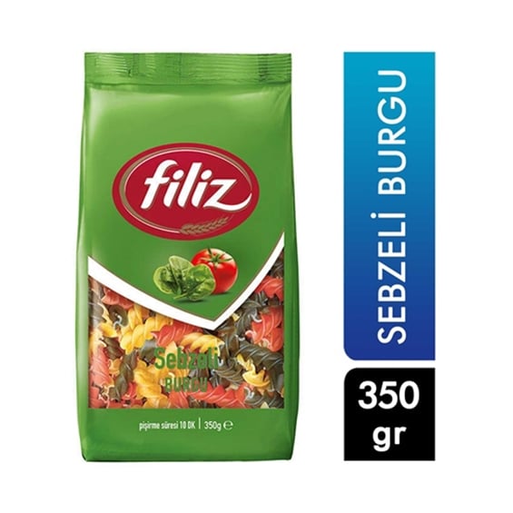 Filiz Sebzeli Burgu makarna 350 Gr