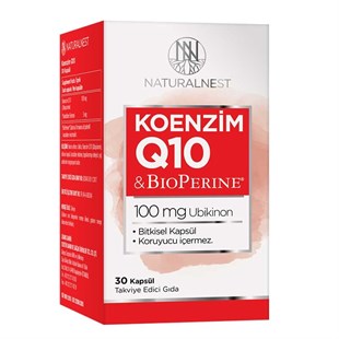 Naturalnest Koenzim Q10 30 Kapsül