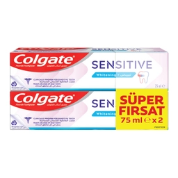 Colgate Sensitive Diş Macunu 2x75 ml 