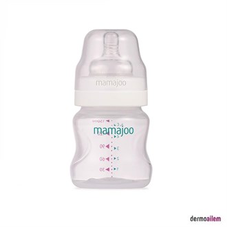Mamajoo Silver Biberon 150 ML & Anti Kolik Biberon Emziği S