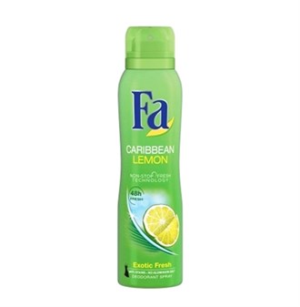 Fa Caribbean Lemon Deodorant Sprey 150 ml