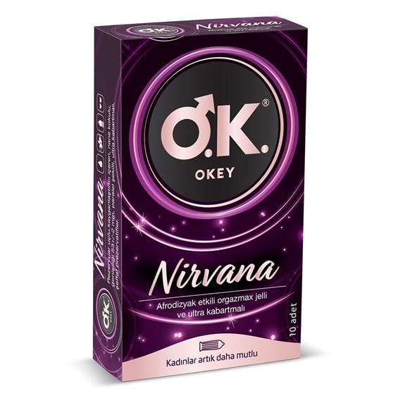 Okey Prezervatif Nirvana 10'lu