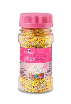 PAKMAYA RENKLİ VERMİSEL PASTA SÜSÜ 50GR.
