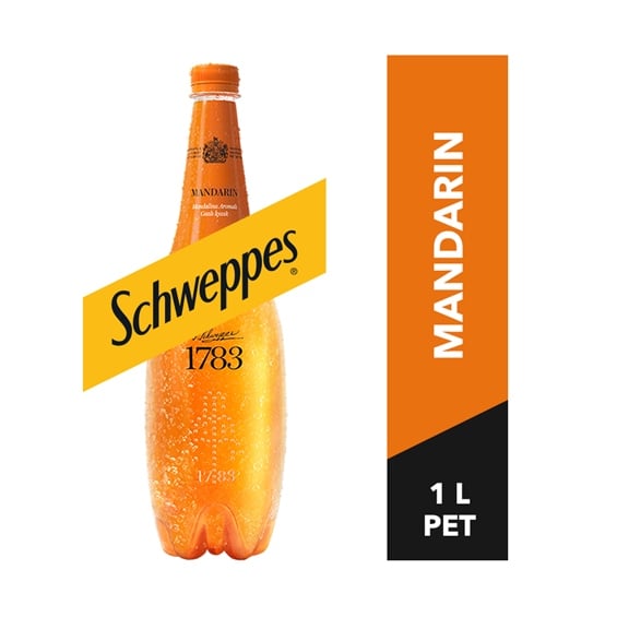 Schweppes Mandalina Aromalı Gazlı İçecek 1 lt