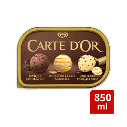 Algida Carte D'or İsviçre Çikolata/Karamel/Muz 850 Ml