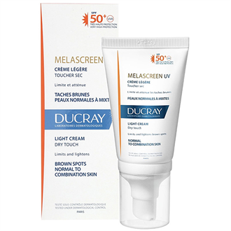 Ducray Melascreen UV Creme Legere Spf 50+ Faktör 40 ml