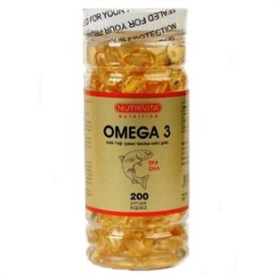 Nutrivita Omega 3 200 Soft Gel