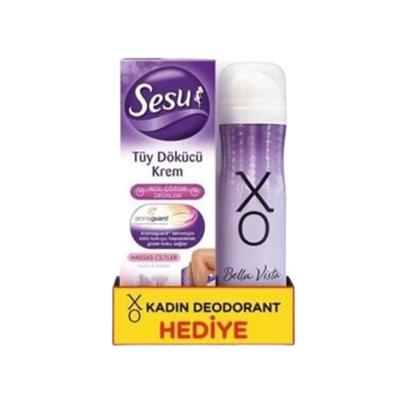 SESU TÜY DÖKÜCÜ KREM 100ml+ DEO HedIye HASSAS TÜYLER