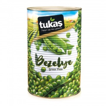 Tukaş Bezelye Konservesi 4250 Gr