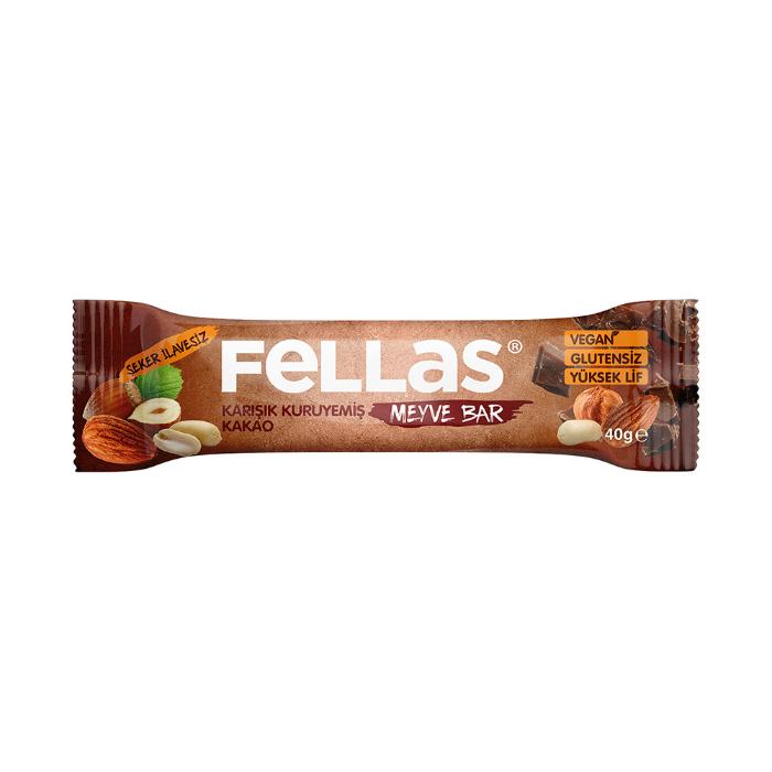FELLAS MEYVE BAR K.KURUYEMIS & KAKAO 40 GR