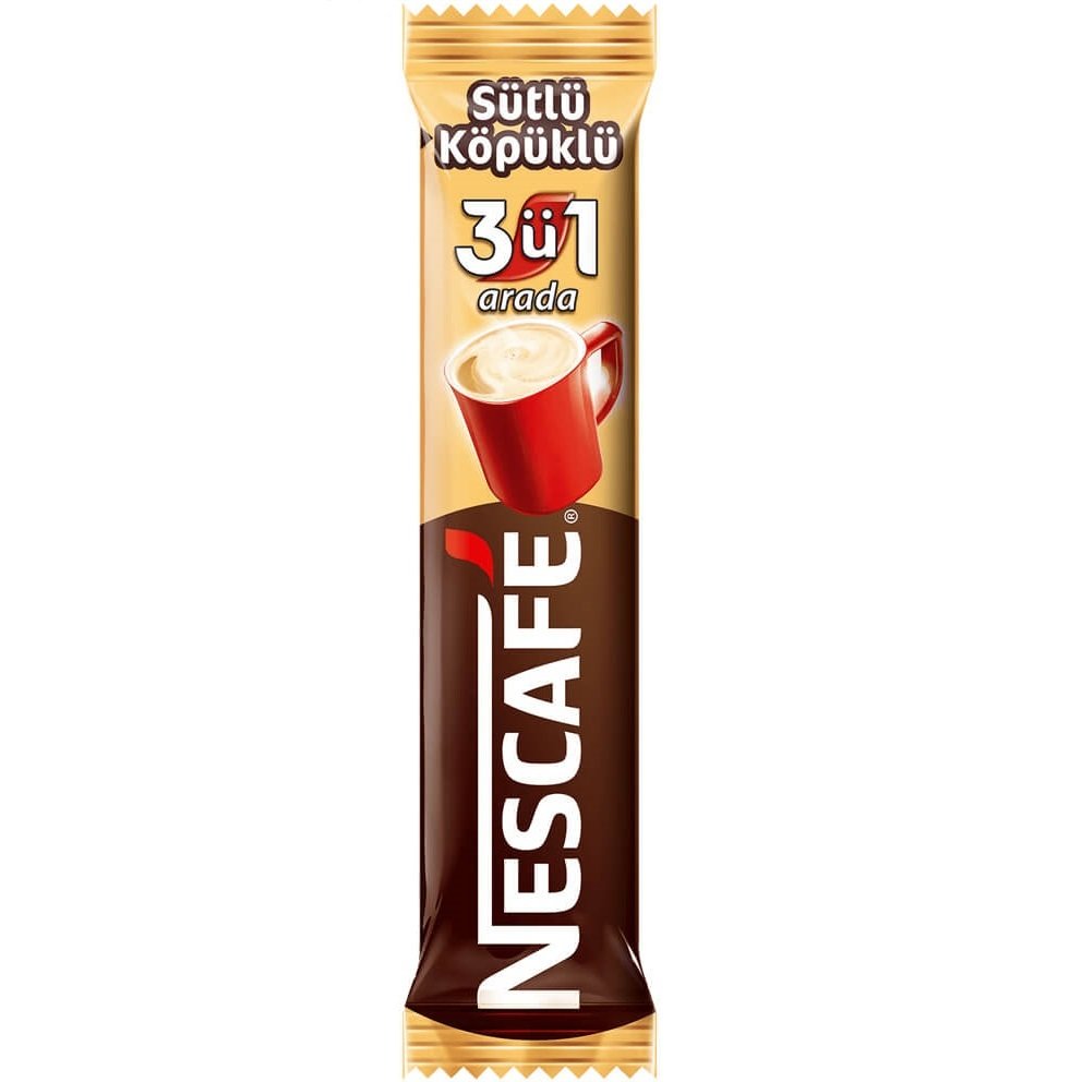 Nescafe 3 Ü 1 Arada Sütlü Köpüklü 17,4 gr