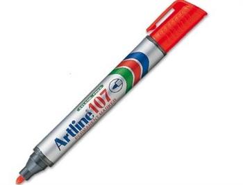 Artline Permanent Marker Kırmızı 107 Yuvarlak Uç