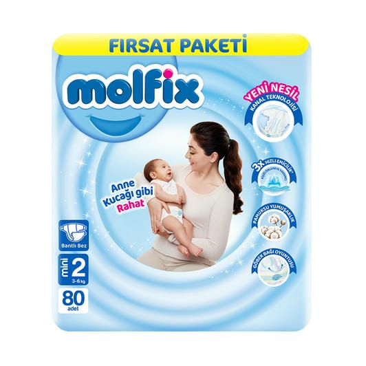 Molfix Fırsat Paketi Mini 80 li