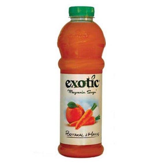 Exotic %100 Portakal Havuç Suyu 750 Cc