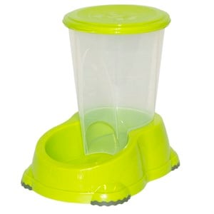 Moderna Saklamalı Köpek Mama Kabı Yeşil 1,5 Lt
