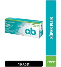 O.b. Süper Plus Tampon 16lı