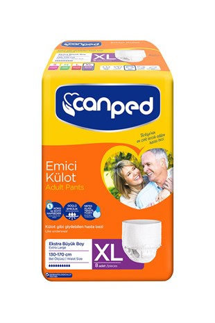 Canped Emici Külot Bez XL 7 Adet