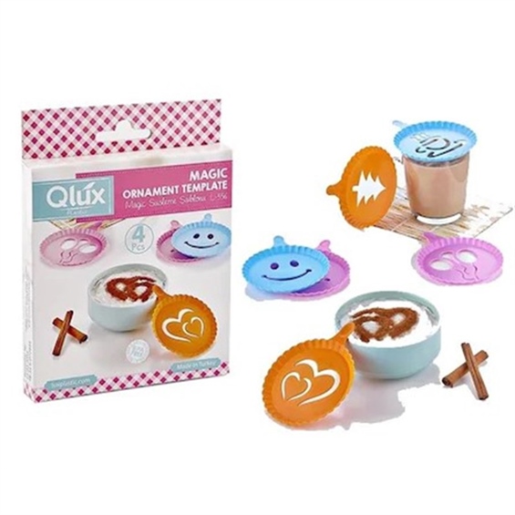 Lux L-556 Magıc 4Lü Süsleme Şablonu