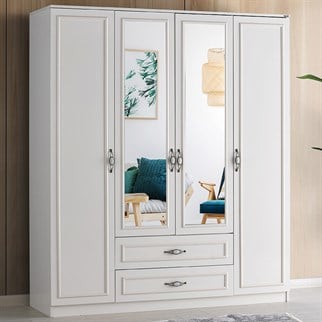 Cagiz Gediz 4 Kapılı Dolap Aytaşı