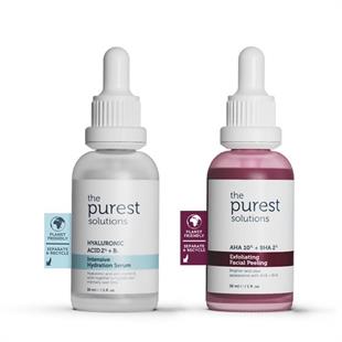 The Purest Solutions Siyah Nokta ve Sivilce Lekesi Önlemeye Yardımcı Set - Kuru Ciltlere Özel