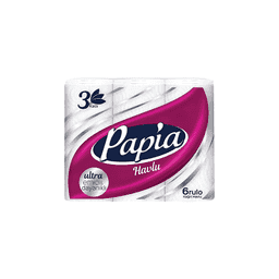 Papia 3 Katlı Kağıt Havlu 6'lı
