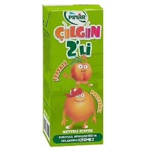 Pınar Meyve İçeceği Portakal Şeftali 200 ml