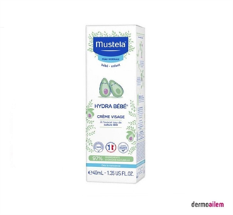 Mustela Hydra Bebe Yüz Kremi 40 ml