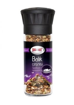 Bağdat Balık Çeşnisi Değirmen Kapak Cam 45 Gr