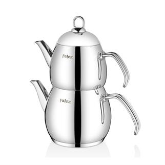 Falez Doğa Mini Boy Çelik Çaydanlık Takımı