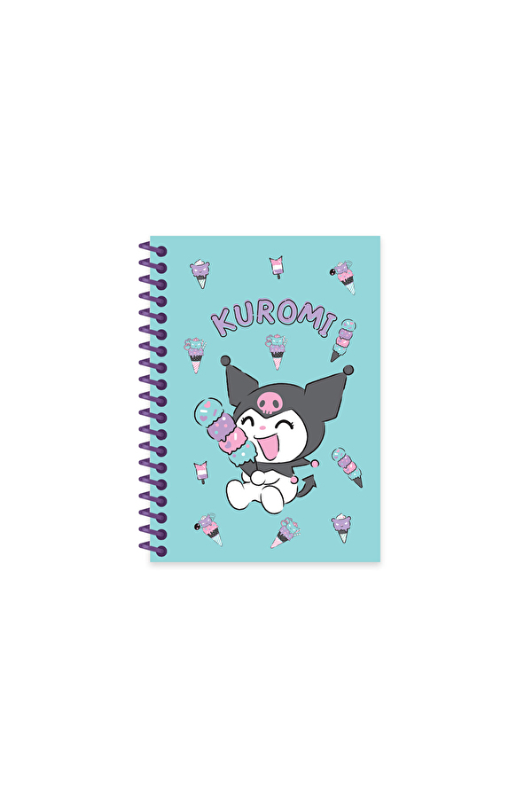 Kuromi A6 48 Yp Kar.Spr.Karton Kapak Defter