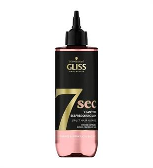 Gliss 7 Saniyede Expres Onarıcı Bakım Kürü Kırık Uçlu Saçlar 200 ml
