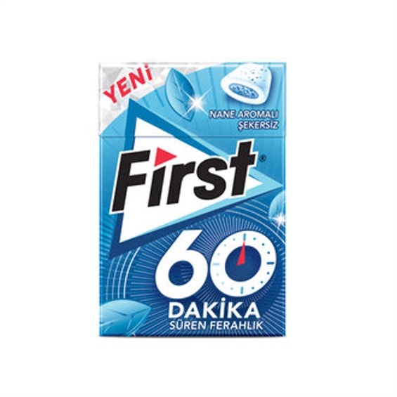 First 60 Dakika Nane Aromalı Sakız