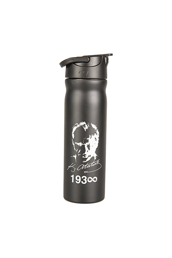 Globax 500 ml Çelik Matara Atatürk Baskılı