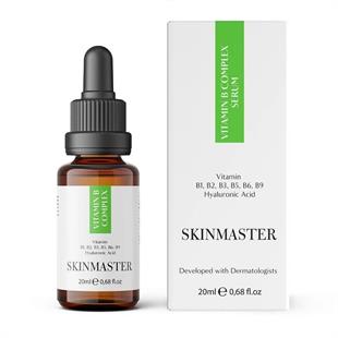 SkinMaster Cilt Yenileyici Cilt Bariyerini Güçlendirmeye Yardımcı Vita-B Complex Serum 20 ml