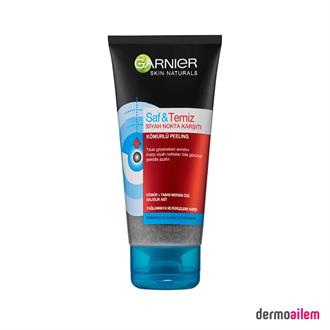Garnier Saf & Temiz Siyah Nokta Karşıtı Kömürlü Peeling 150 ml