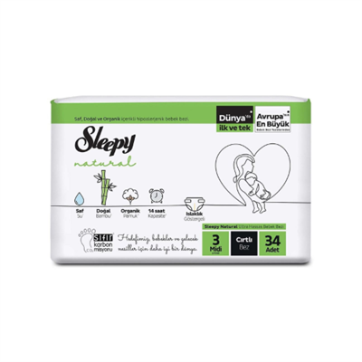 SLEEPY JUMBO MİDİ 3 34'LÜ