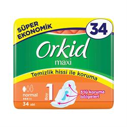 Orkid Süper Eko Maxi Normal 34'lü