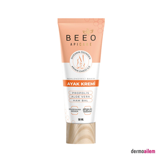 Bee'o Apicare Nemlendirici Bakım Ayak Kremi 50 ml